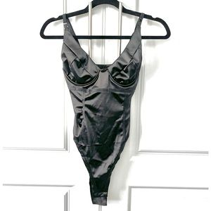 Black Bodysuit - Small